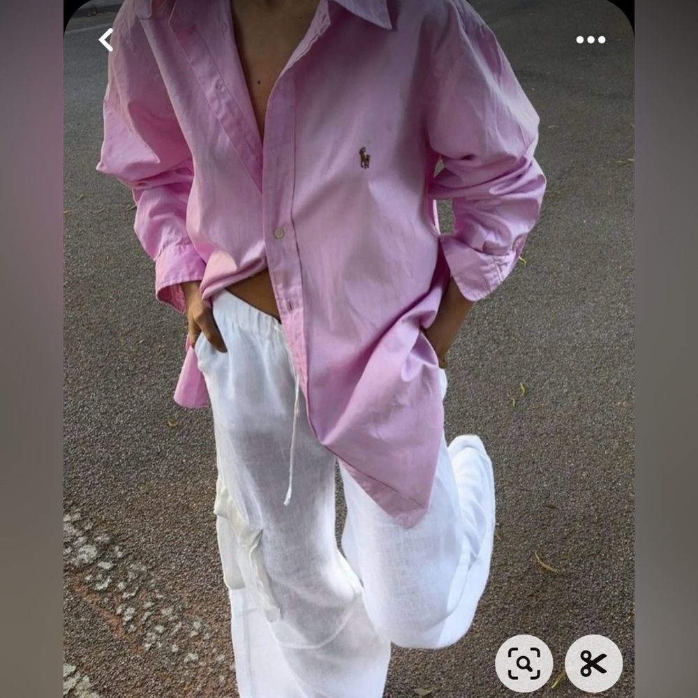 Vintage Ralph Lauren oversized button up size Medium